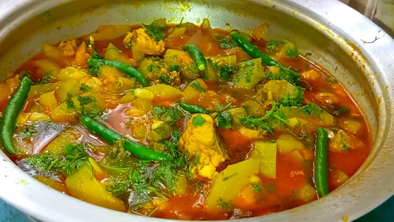 লাউয়ের সাথে যে কোন মাছ দিয়ে এভাবে রান্না করে খেয়ে দেখুন কত মজা হয় রান্নার পর তরকারি থাকবে সবুজ।