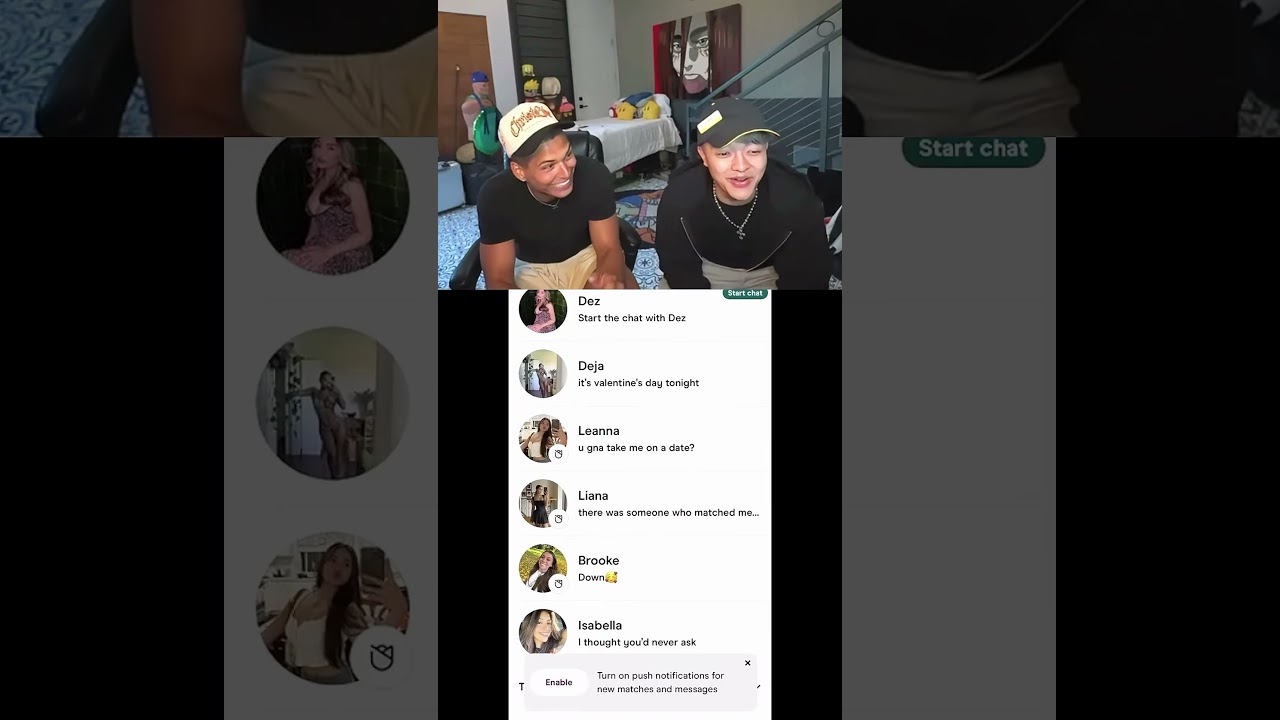Jason checks outs Marlon's elo on hinge