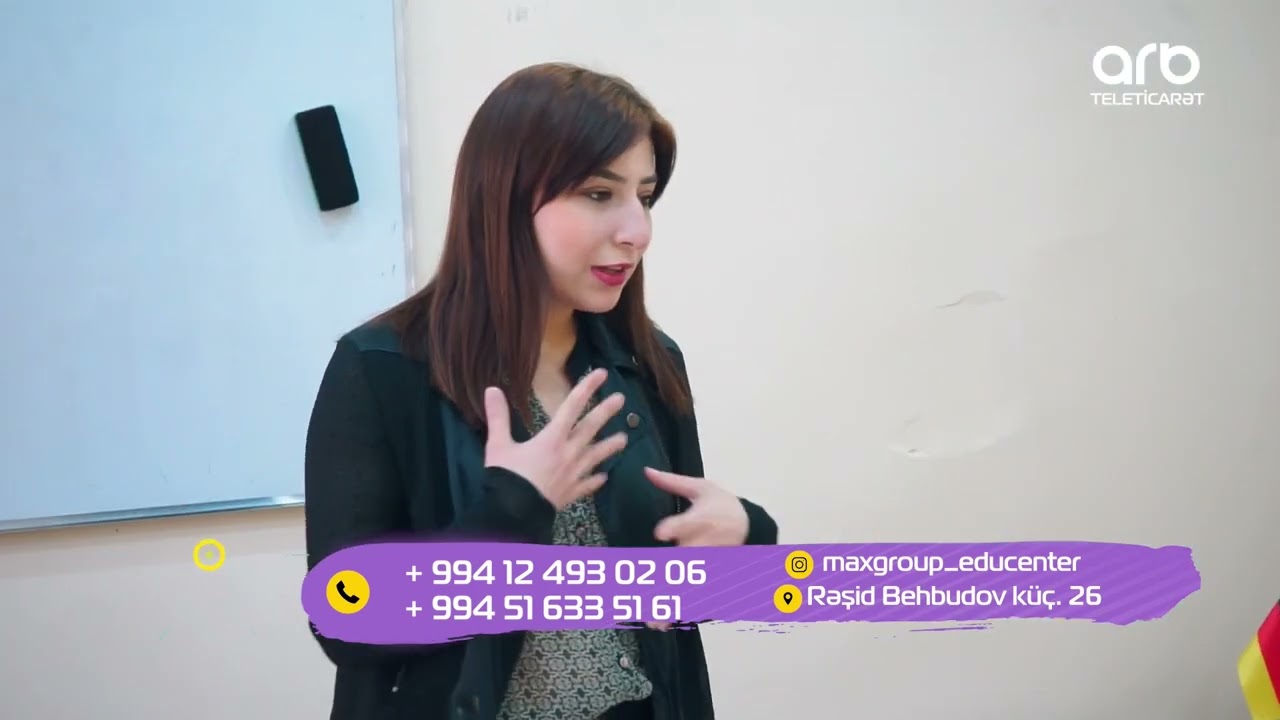 Xarici dil kursları Max Group Edu Center