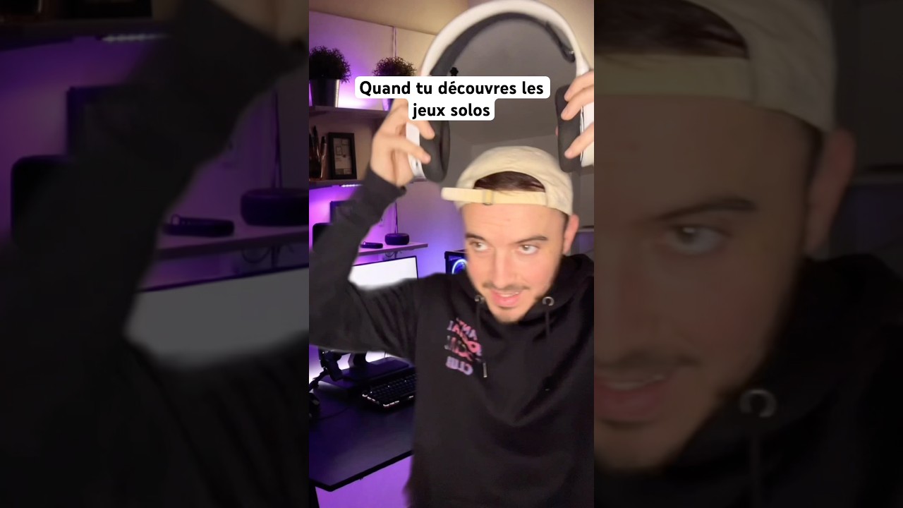 Quand tu d&eacute;couvres les jeux solos 😂