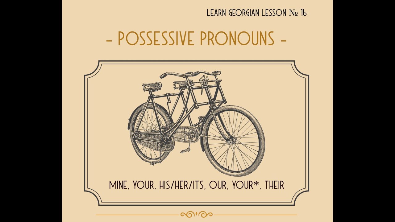 Possessive Pronouns in Georgian