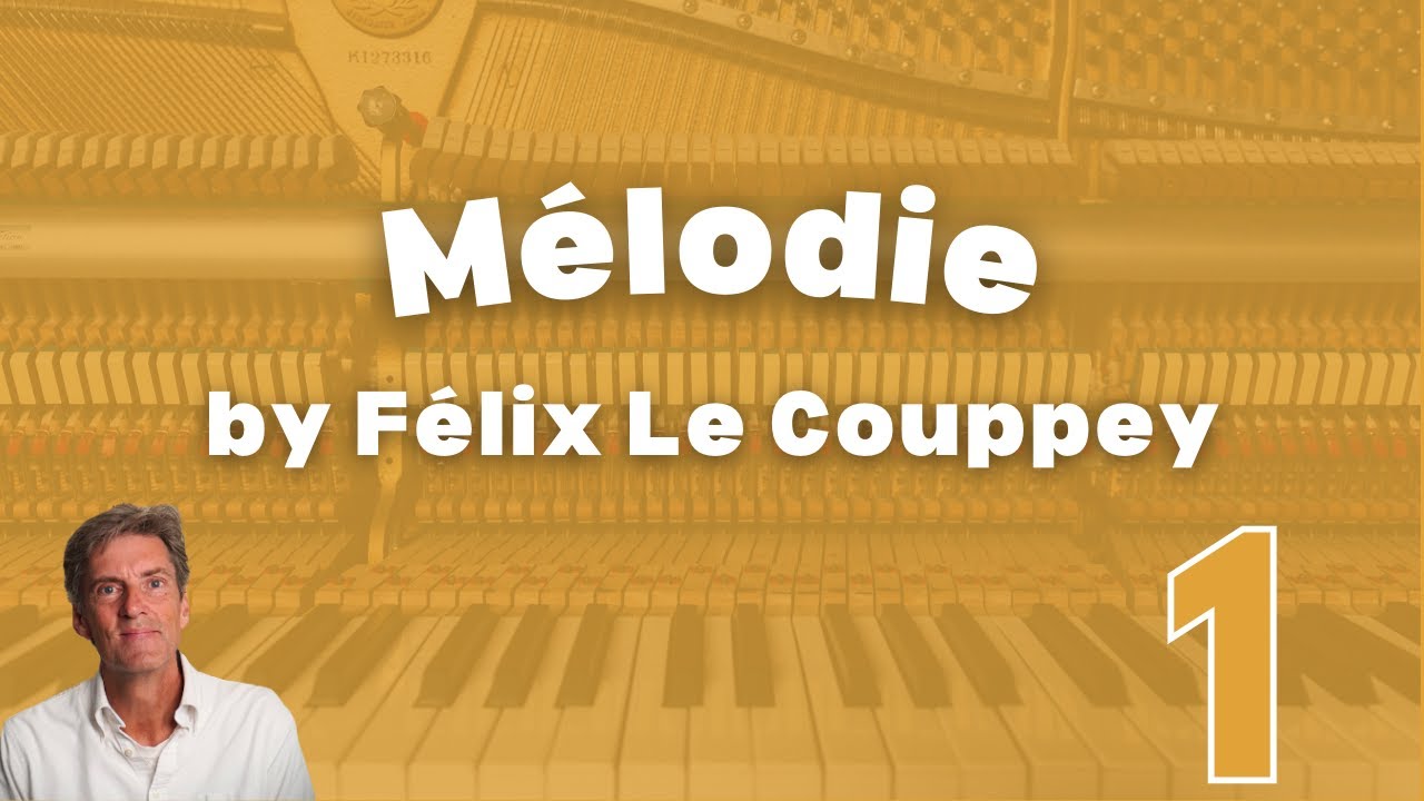 Mélodie (from ABC du piano) by F. Le Couppey: Trinity Grade 1 Piano (from 2023)