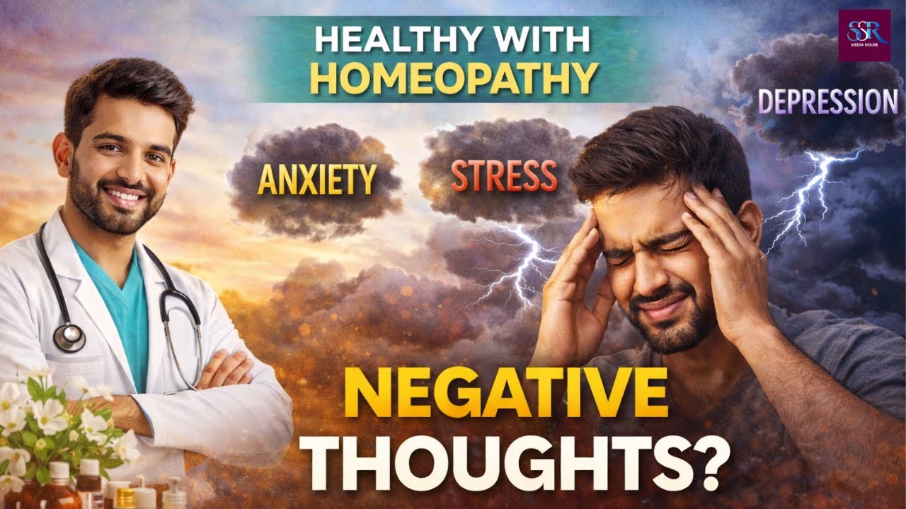 Negative Thoughts || Healthy With Homeopathy || EP : 02 || Dr. R.K. Singh || SSR Media House
