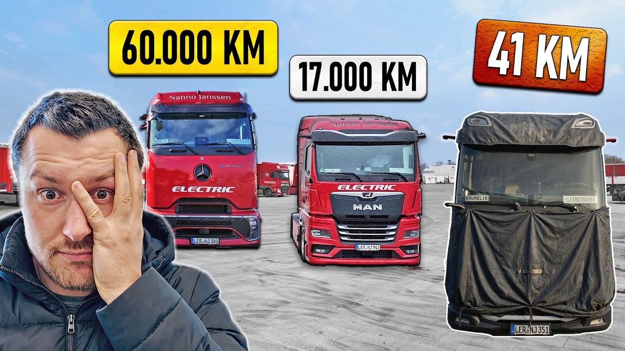 41 km statt 500 km: Der ultimative REICHWEITENKILLER für meinen neuen E-LKW