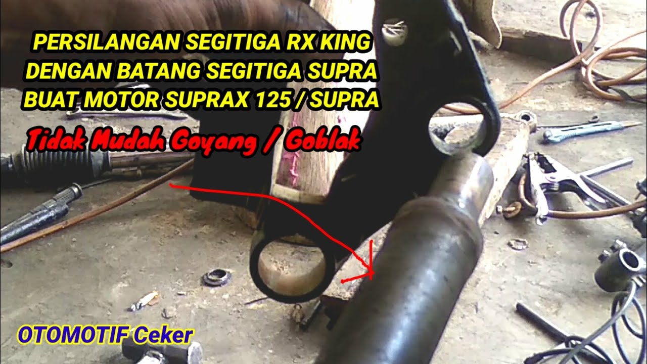 Cara mengatasi segitiga RK Yang di pasang ke motor Supra dan sejenisnya supaya tidak mudah kendor
