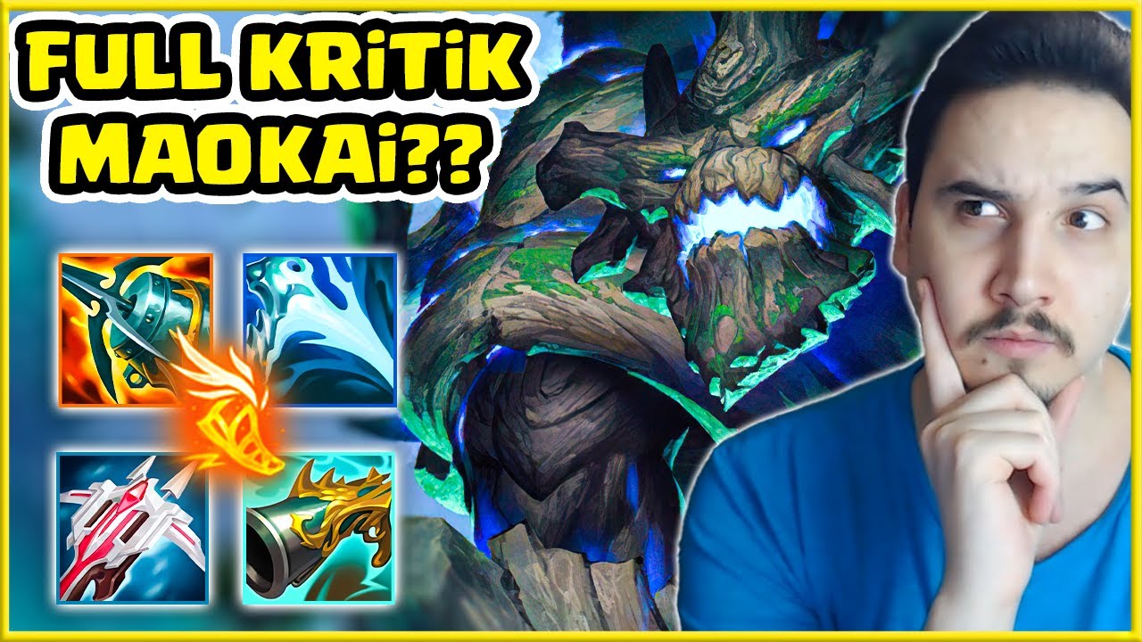 MAOKAİ AMA FULL KRİTİK VE CC'DEN ÇIKARMADAN RAKİP KESİYOR | Valiant - Maokai