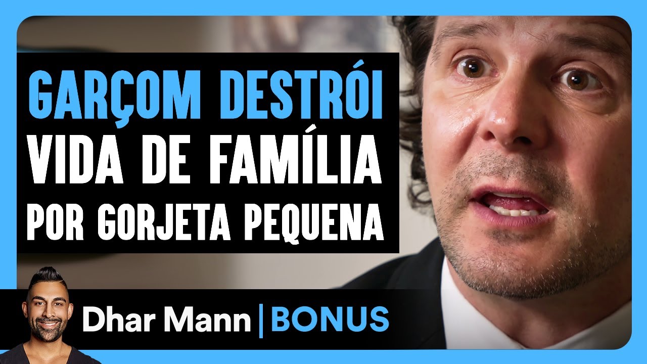 Garçom Destrói Vida de Família Por Gorjeta Pequena | Dhar Mann Studios