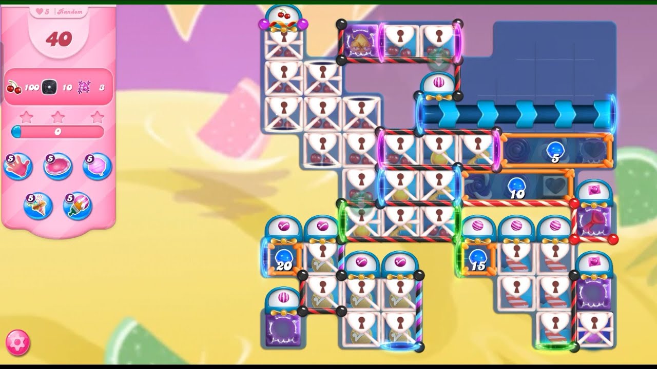 Candy crush saga random style level 76