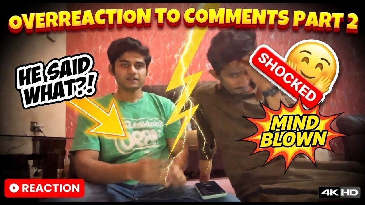 overreacting to comments part 2- No Way These Comments Are Real- by - BROKNOWS.