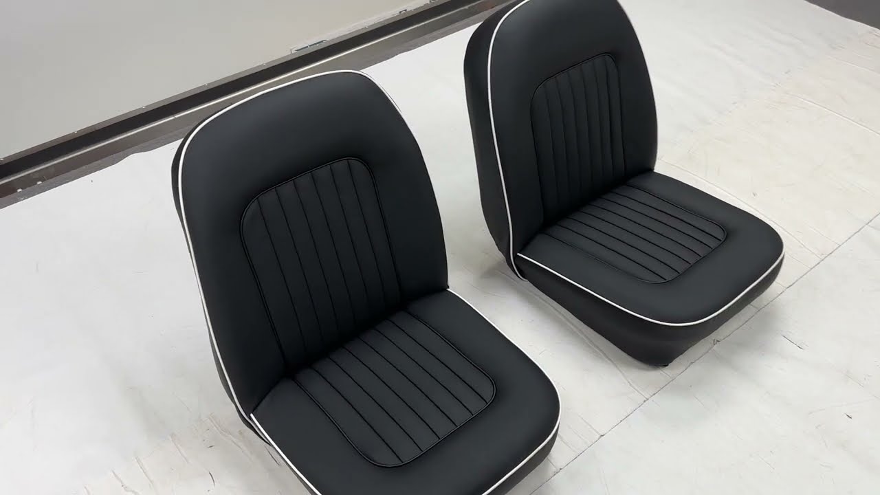 Exceptional Artistry: 'Trimmed' Triumph TR4A Seat Covers (Full Leather) | Talking Trim w/ J-Skin