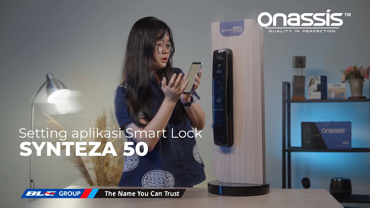 SMARTLOCK BELLUCCI SYNTEZA | Setting smartlock ke Hp #tutorial