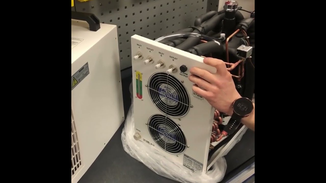 Inside look at the S&A water chiller