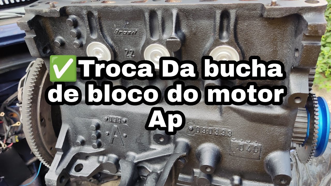 ✅Troca da bucha de comando auxiliar do motor Ap