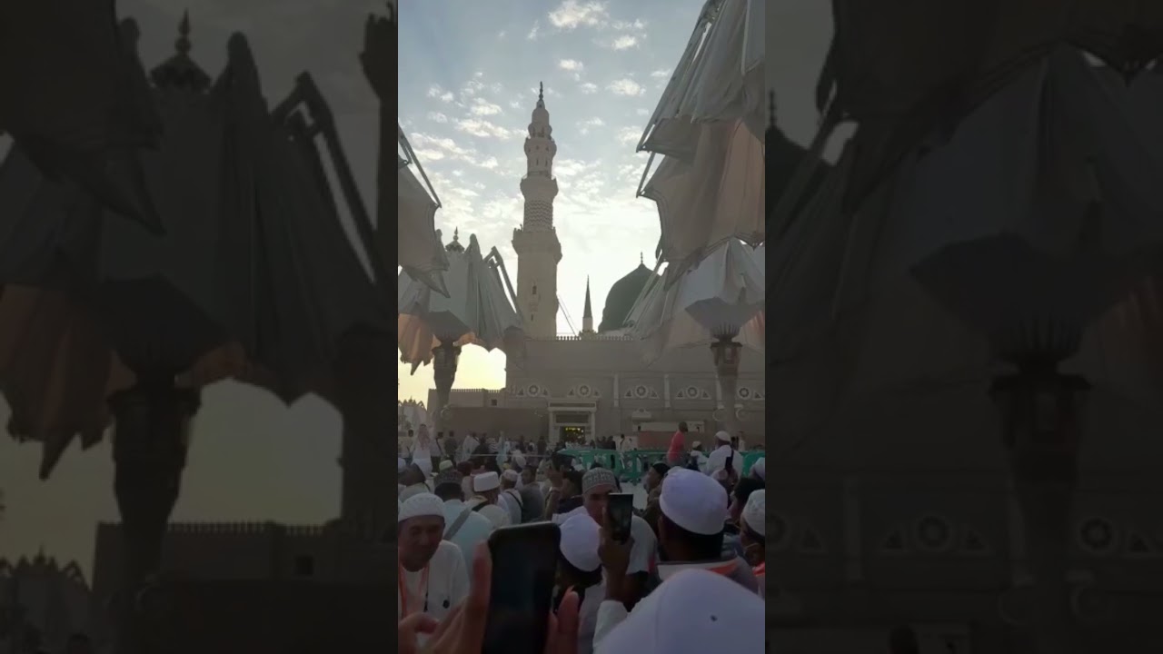 Umbrellas of the Prophet's Mosque