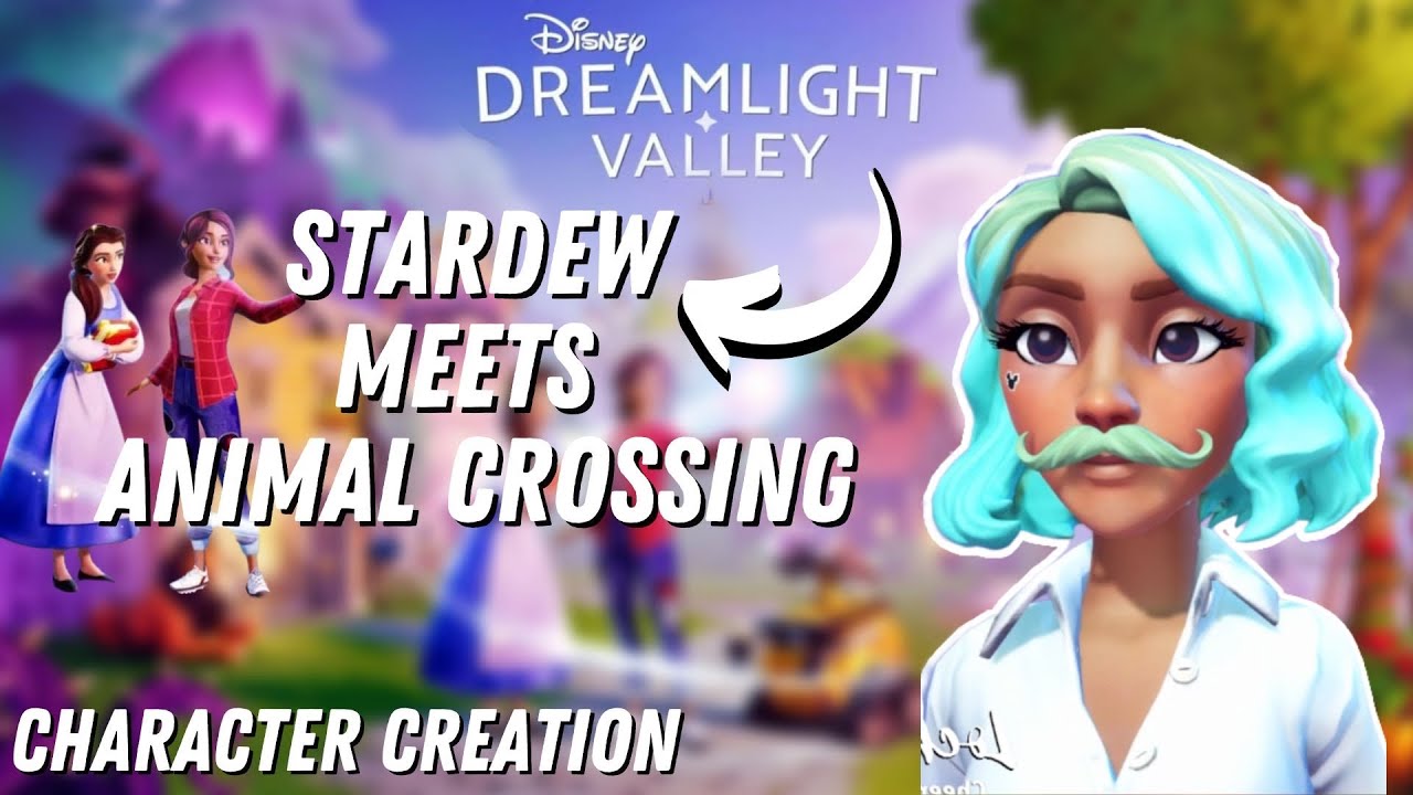 Disney Dreamlight Valley Characters are THICK | Character Creation