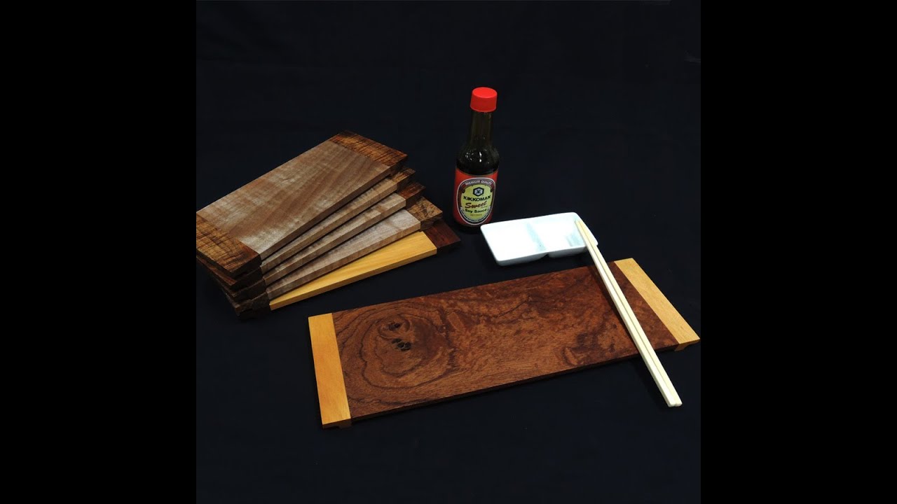 How to Make a Timber Sushi Tray
