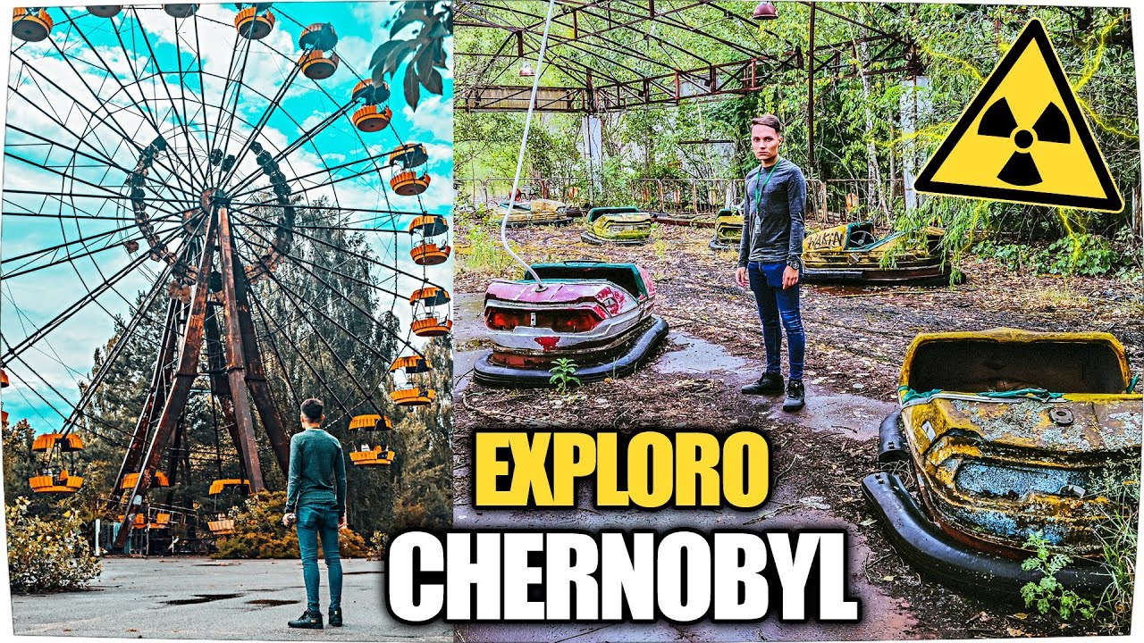 Exploro CHERNOBYL: Ciudad FANTASMA de PRIPYAT ABANDONADA ☢️ - Lugares Abandonados de Chernobyl 2019