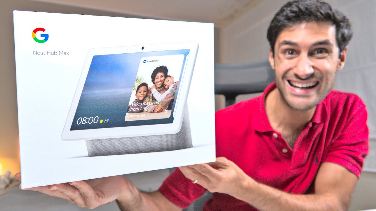 O GADGET QUE + QUERIA NA CASA INTELIGENTE🧠Google Nest Hub Max🏠Unboxing Análise Review Português PT