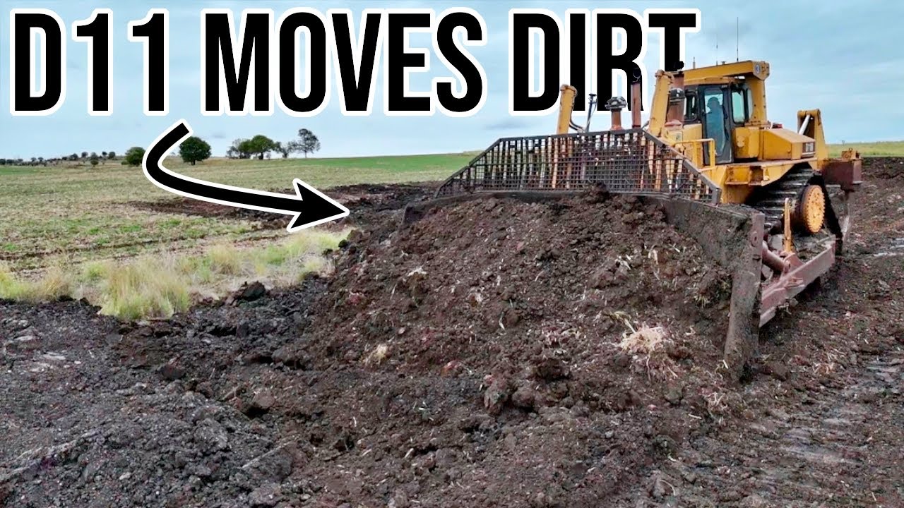 D11 Building a Waterway | Big Bulldozer | Vlog 245