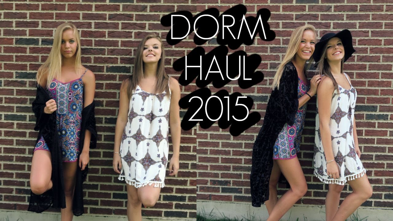 COLLEGE DORM HAUL FT.MY ROOMMATE LEXI