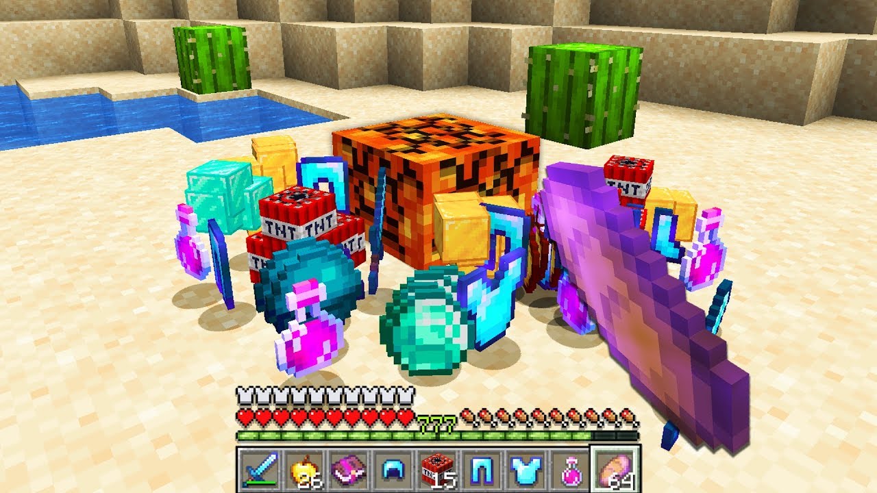 Minecraft UHC but every drop is random.. and cursed.