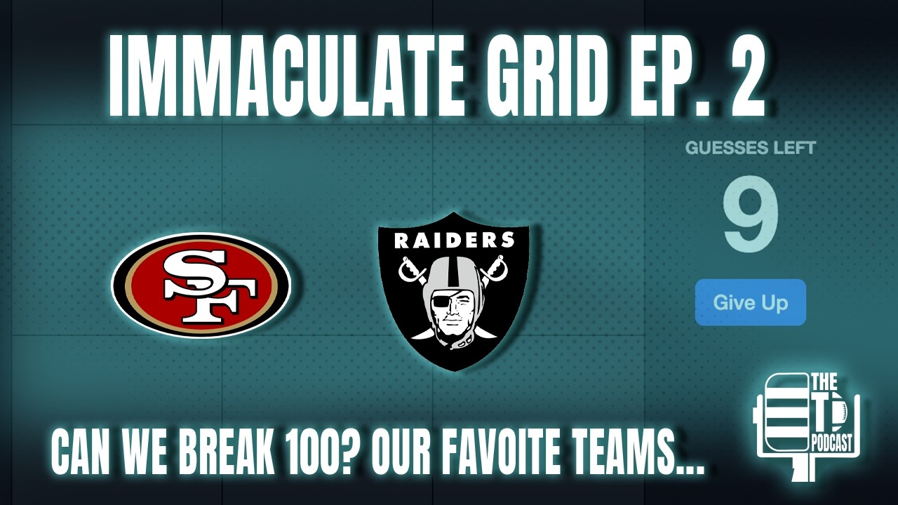 Can We Break 100? // NFL Immaculate Grid