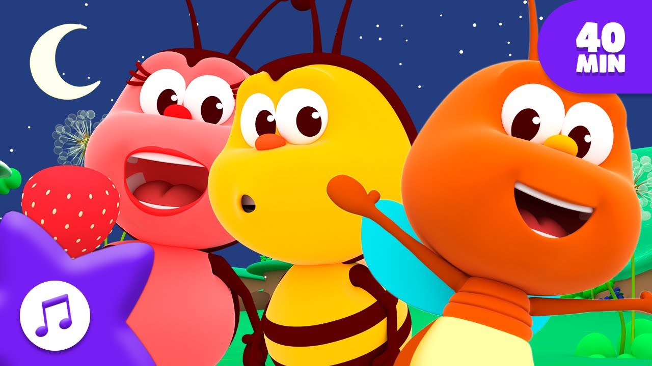 Mix #5 Músicas Infantis 🦋 Dos Bichinhos Para Cantar 🦗 Bichikids em Português