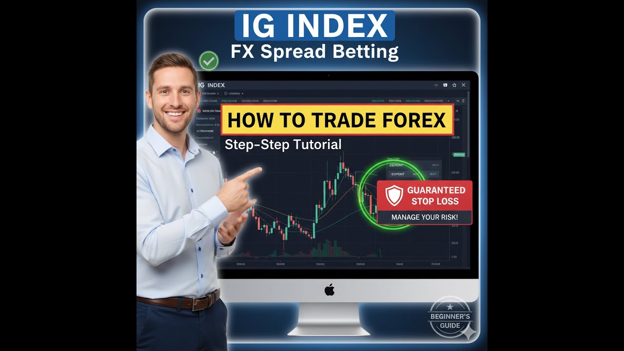 IG Index Spread Betting FX Tutorial: How to Place a Forex Trade & Manage Risk (Guaranteed Stop Loss)