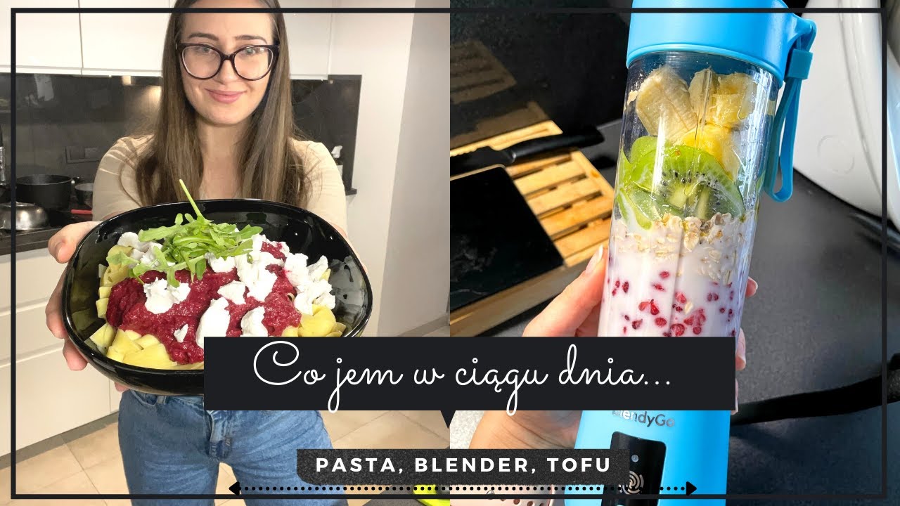 CO JEM W CIĄGU DNIA: PYSZNA PASTA, BLENDER BLENDYGO 2, PESTO KINGI RUSIN, SUPER TOFU