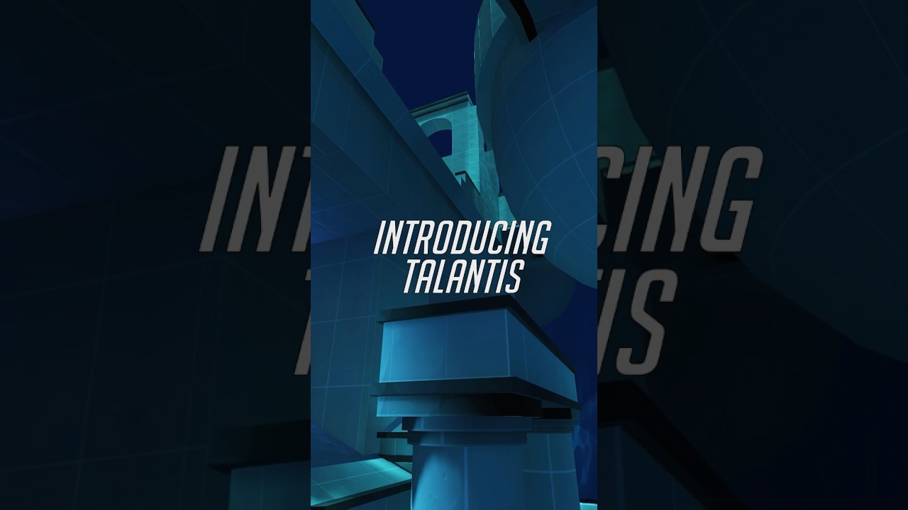 The first-ever community-made map, Talantis!  🌊🐟 Live now in the Arcade! #overwatch2 #overwatch