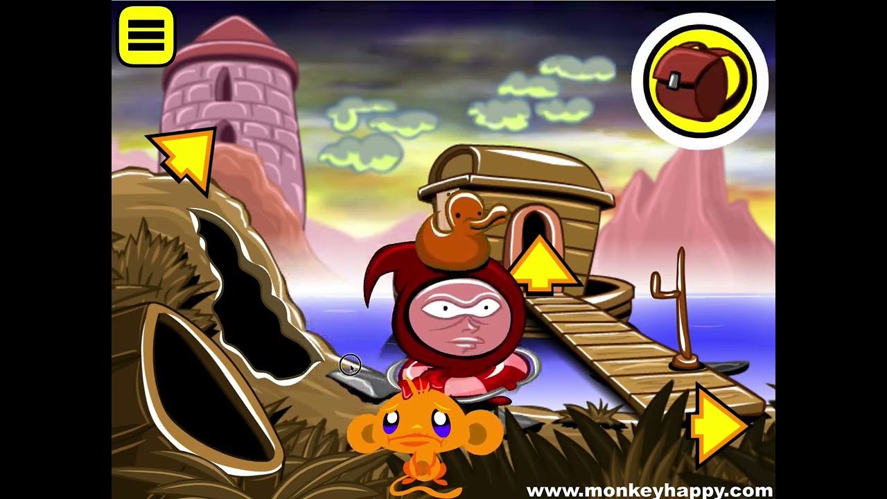 Monkey GO Happy Stage 1025 - Gator Grad