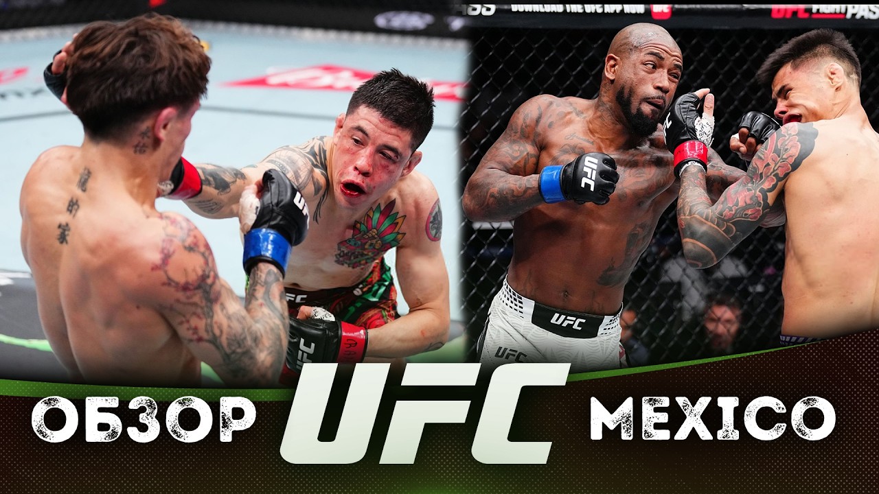 ОБЗОР UFC FN: Брэндон Морено - Лонир Кавана | Марлон Вера, Дэвид Мартинез, Зеллхубер, Кинг Грин