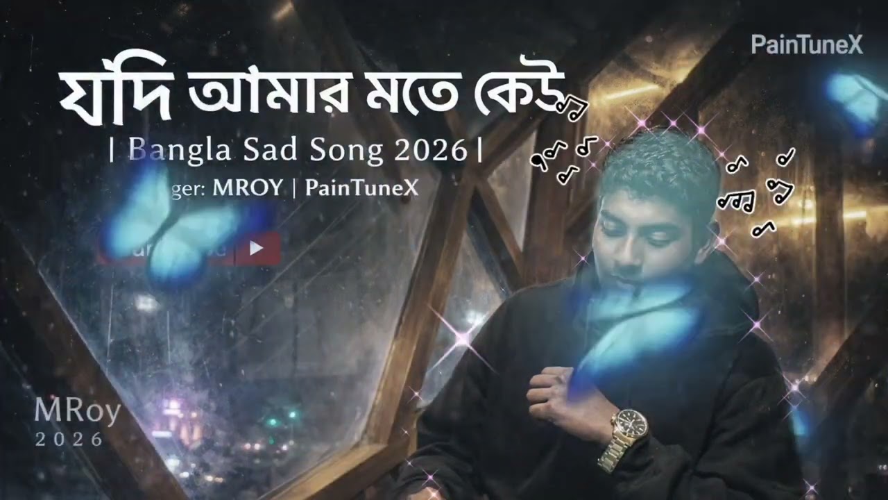 Jodi Amar Moto Keu (যদি আমার মতো কেউ) – MROY | Bangla Sad Song 2026 | PainTuneX Official