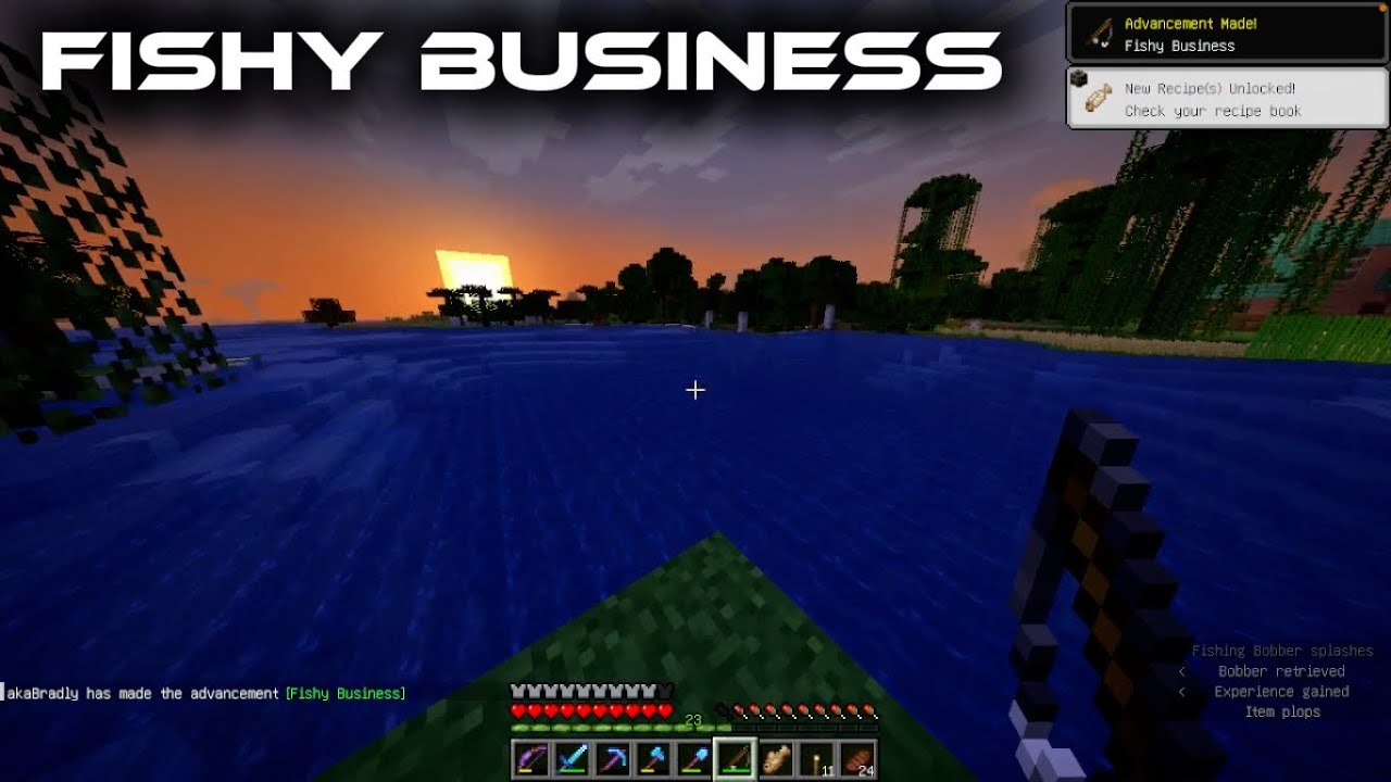 Minecraft Daily Archive 1.24.26 — Fishy Business | Calm Long-Form Survival (No Commentary)