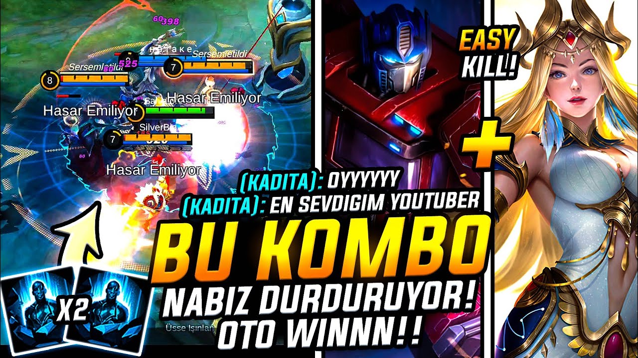 BU KOMBO EN GÜÇLÜ PİCKLERİN KORKULU RÜYASI !? OTO WİN KOMBOSU !! | Mobile Legends Salvatore