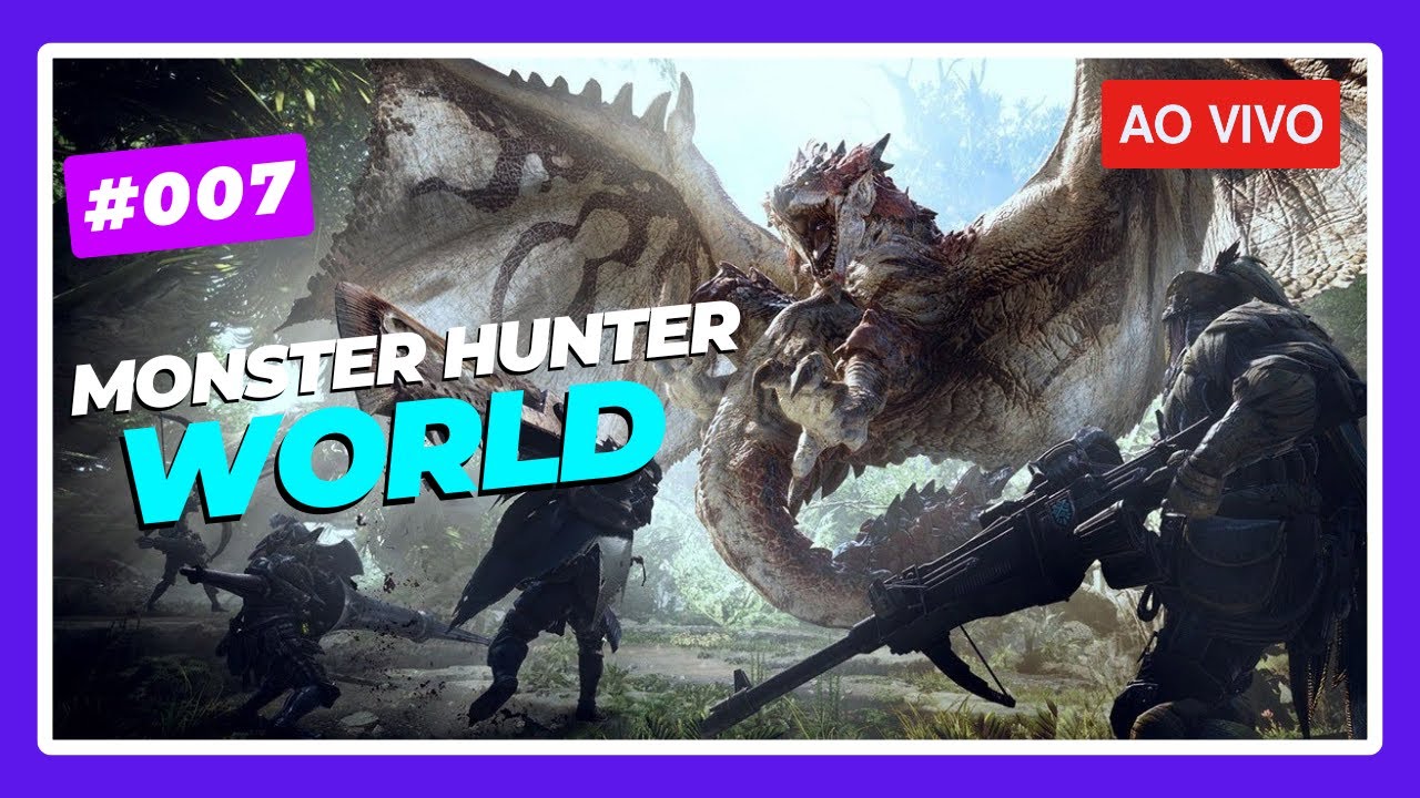 Monster Hunter World - Tentando Jogar com os Amigos - parte 07
