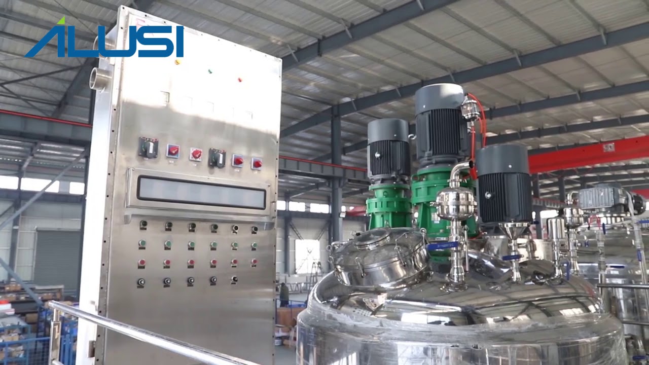 Large Batch Toothpaste Making Machine