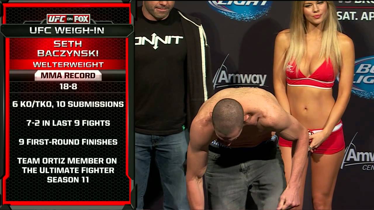 UFC on FOX 11: Official Weigh-In