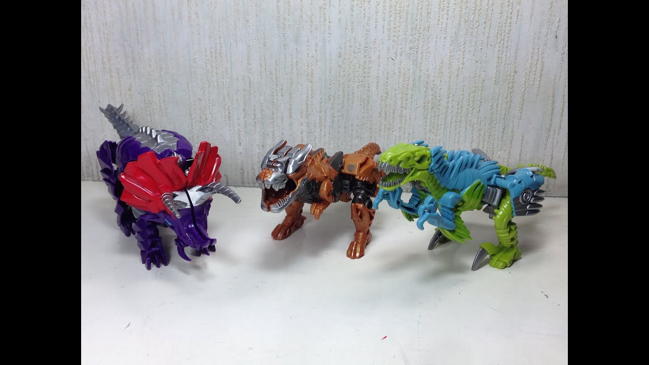 1 Step Grimlock Slash Slug Transformers 4 Review