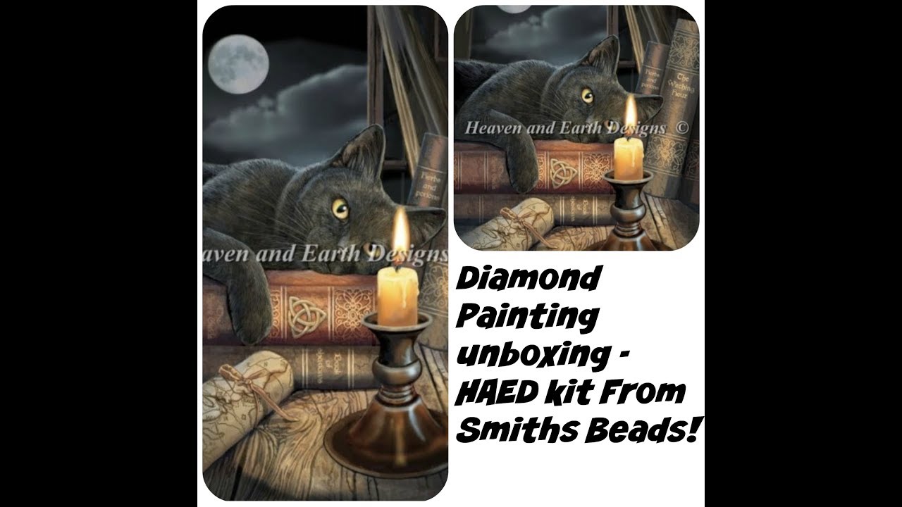 Diamond Painting Kit Unboxing - Smiths Beads Heaven and Earth Designs Kit