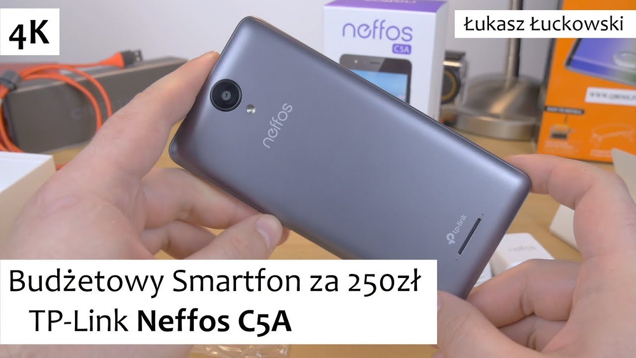 Budżetowy Smartfon za 250zł TP-Link Neffos C5A | Pierwsze chwile
