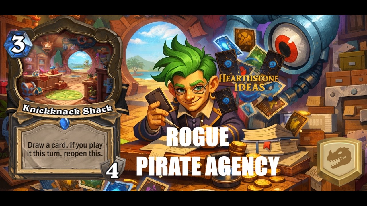 Pirate Agency - Rogue ®Standard Hearthstone Gameplay