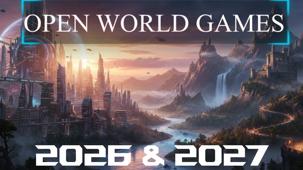 ТОП-15 ЛУЧШИХ ИГР С ОТКРЫТЫМ МИРОМ 2026 И 2027 ГОДОВ