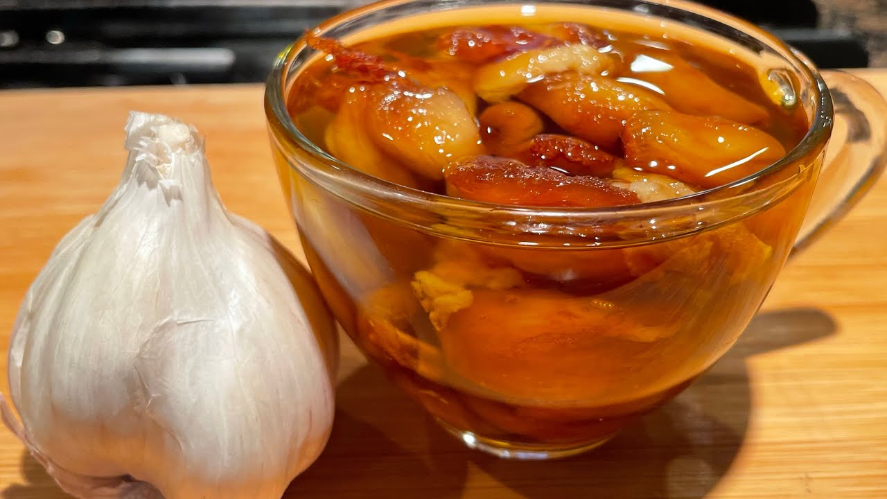 Como Preparar Ajo Confitado/Ajo en Aceite de Oliva🧄🫒