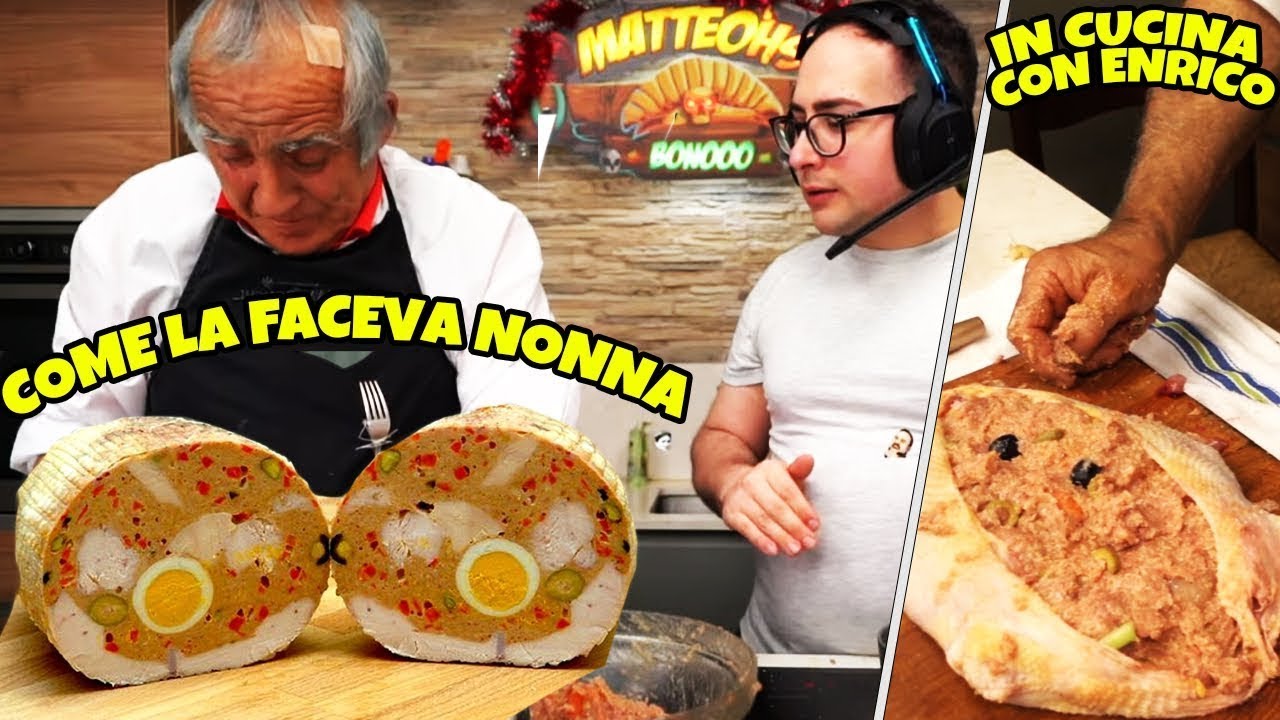 La GALANTINA di CHEF ENRICO ricetta tradizionale    IN CUCINA CON MATTEOHS