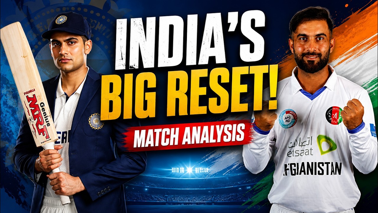 India vs Afghanistan Test: Match Analysis & Prediction