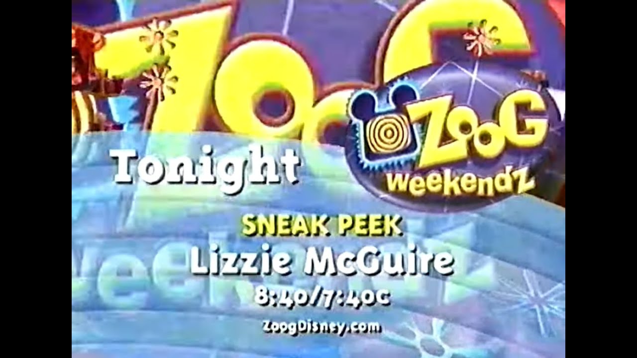 Disney Channel Commercials | January 12, 2001 (60fps)