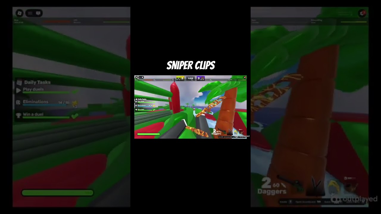 Sniper clips in rivals