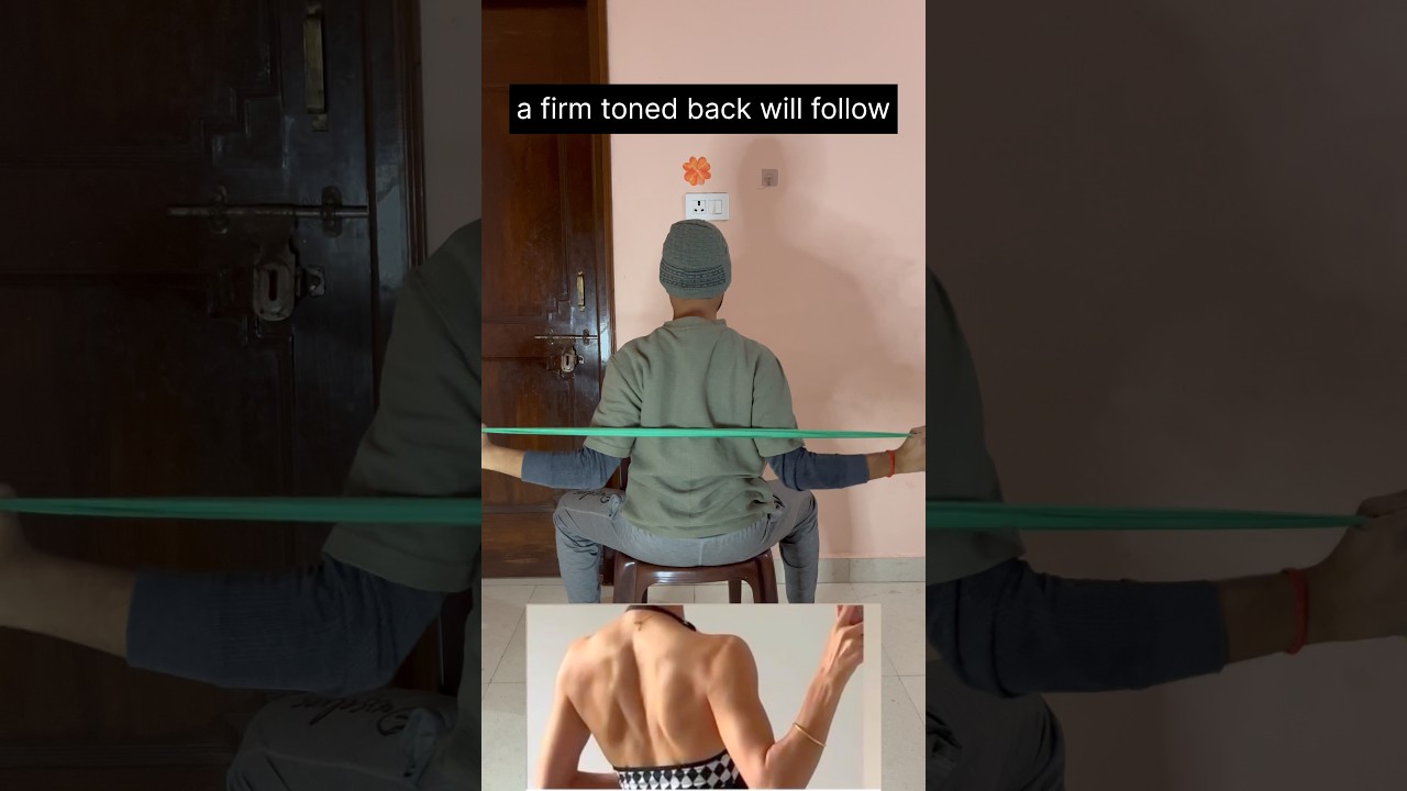 Perfect Shoulder Shape & Upper Back Posture Exercise 