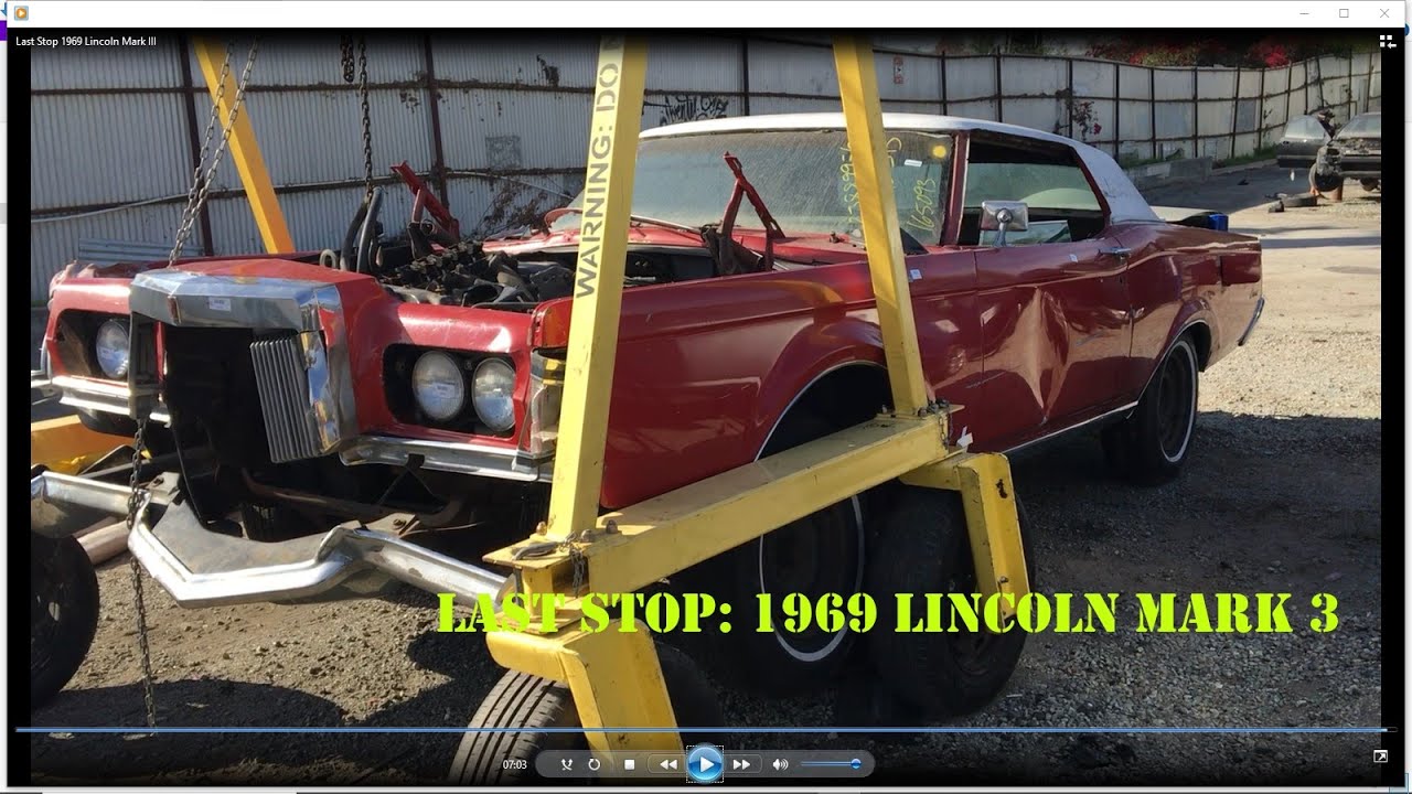 Last Stop: 1969 Lincoln Mark III